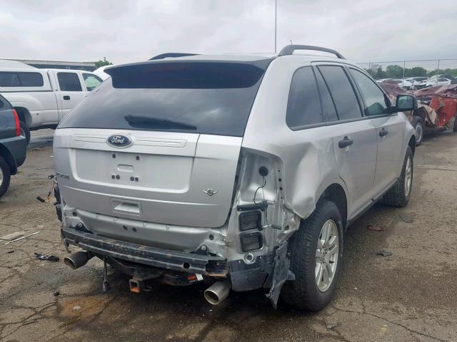 2FMDK3GC6BBA26354 - 2011 FORD EDGE SE SILVER photo 4