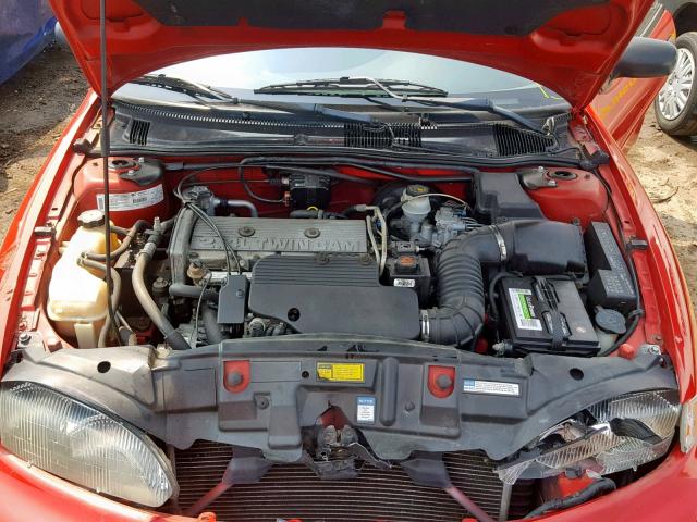 4G1JF32T3XB901610 - 1999 CHEVROLET CAVALIER Z RED photo 7