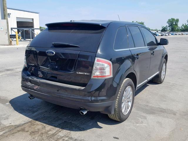 2FMDK3KC4ABB50936 - 2010 FORD EDGE LIMIT BLACK photo 4