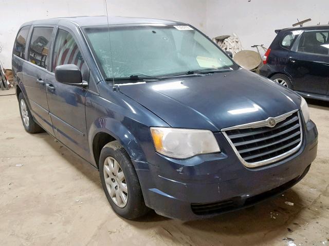 2A8HR44H18R817987 - 2008 CHRYSLER TOWN & COU BLUE photo 1