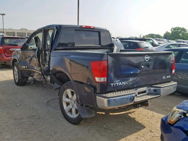 1N6AA0EC1DN311429 - 2013 NISSAN TITAN S BLACK photo 3