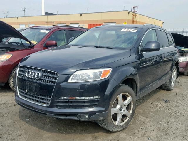 WA1BY64L38D052424 - 2008 AUDI Q7 3.6 QUA BLACK photo 2