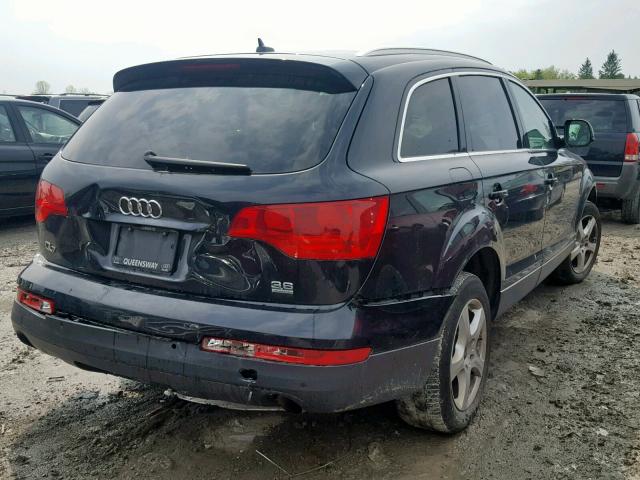 WA1BY64L38D052424 - 2008 AUDI Q7 3.6 QUA BLACK photo 4