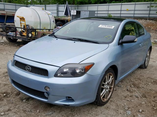 JTKDE177260116443 - 2006 TOYOTA SCION TC ლურჯი ფოტო 2