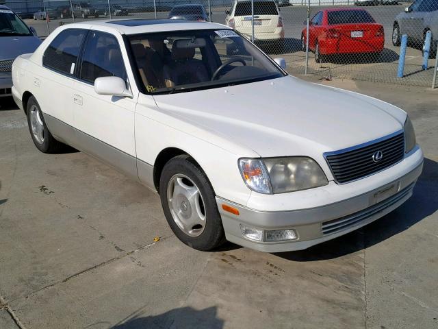 JT8BH28F0W0135847 - 1998 LEXUS LS 400 WHITE photo 1