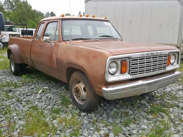 D37BJ8S286457 - 1978 DODGE PICKUP TAN photo 1