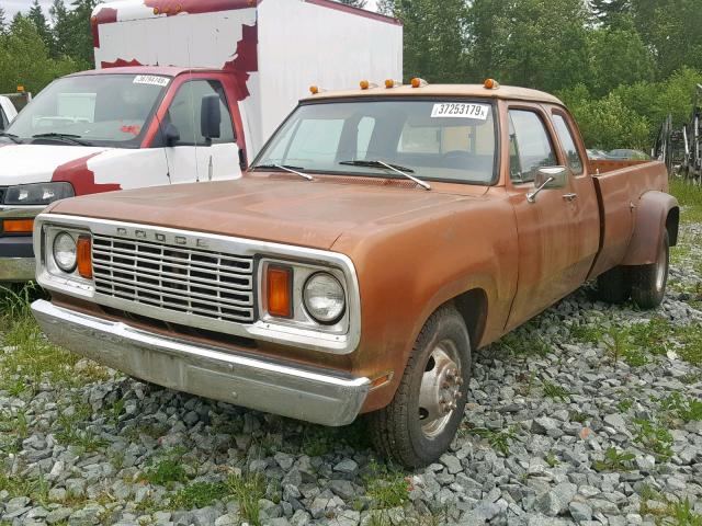 D37BJ8S286457 - 1978 DODGE PICKUP TAN photo 2