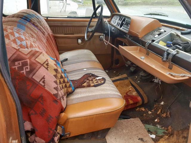 D37BJ8S286457 - 1978 DODGE PICKUP TAN photo 5