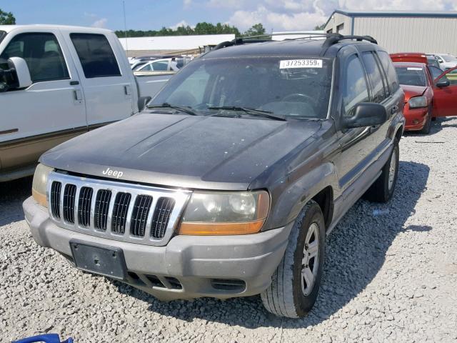 1J4GW58S0XC627218 - 1999 JEEP GRAND CHER GRAY photo 2