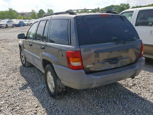 1J4GW58S0XC627218 - 1999 JEEP GRAND CHER GRAY photo 3