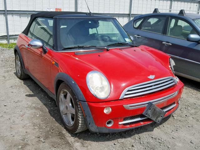 WMWRF33526TG14599 - 2006 MINI COOPER RED photo 1