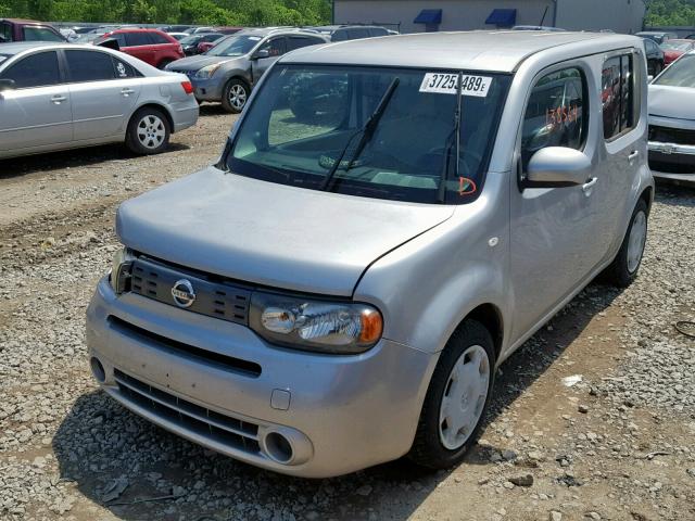 JN8AZ2KR2BT210509 - 2011 NISSAN CUBE BASE SILVER photo 2