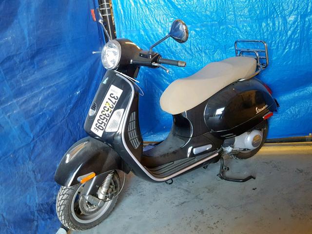 ZAPM459L275005177 - 2007 VESPA GTS 250 BLACK photo 2