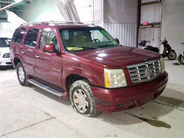 1GYEK63N73R125761 - 2003 CADILLAC ESCALADE L RED photo 1