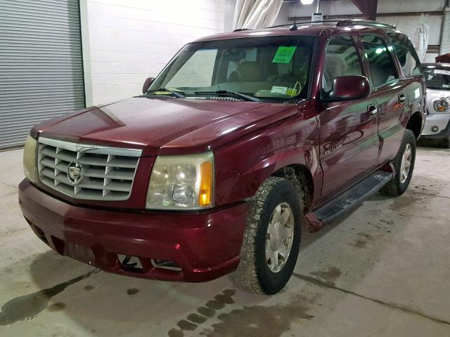 1GYEK63N73R125761 - 2003 CADILLAC ESCALADE L RED photo 2