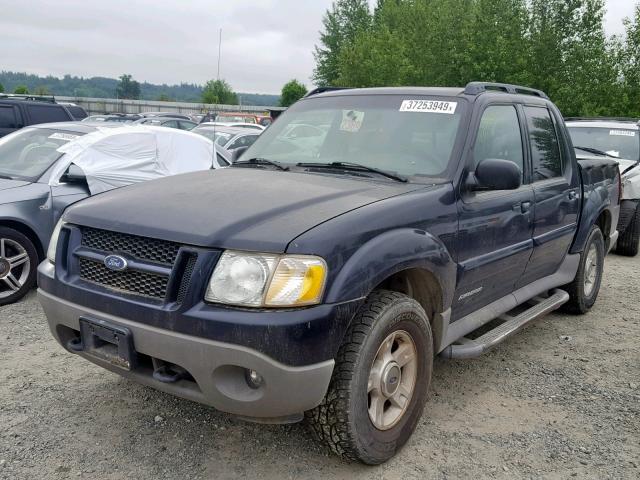 1FMZU77E42UB25872 - 2002 FORD EXPLORER S BLUE photo 2