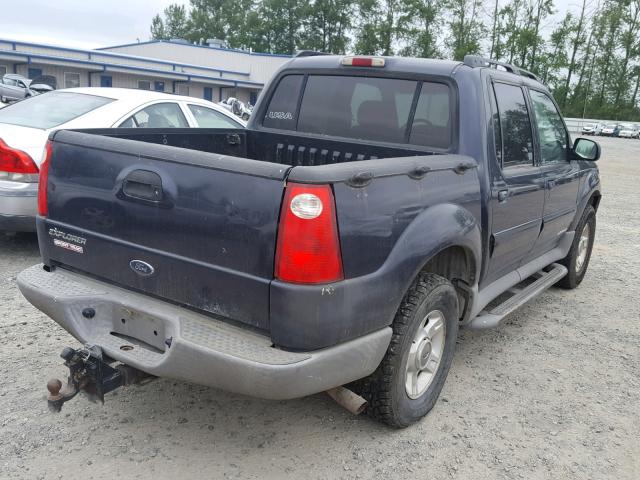 1FMZU77E42UB25872 - 2002 FORD EXPLORER S BLUE photo 4