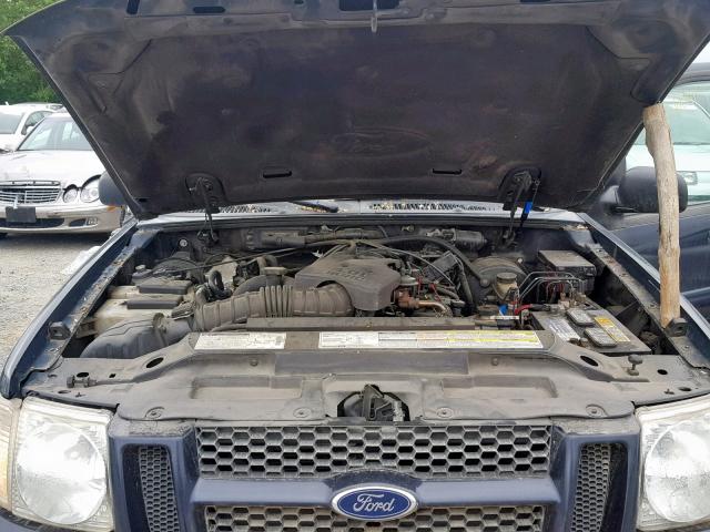 1FMZU77E42UB25872 - 2002 FORD EXPLORER S BLUE photo 7