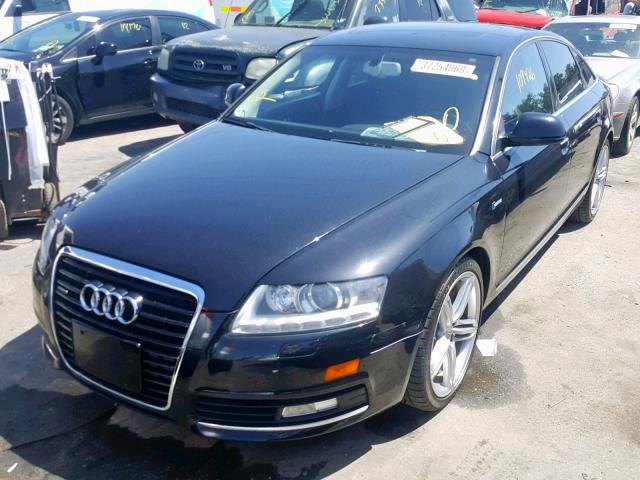 WAUKGAFB1AN050748 - 2010 AUDI A6 PRESTIG BLACK photo 2