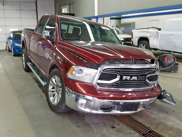 1C6RR7WTXHS816485 - 2017 RAM 1500 LONGH RED photo 1