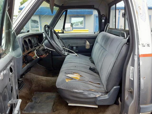 1B7HE16YXPS258550 - 1993 DODGE D-SERIES D GRAY photo 5