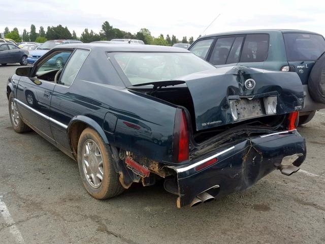 1G6ET1297SU610913 - 1995 CADILLAC ELDORADO T GREEN photo 3