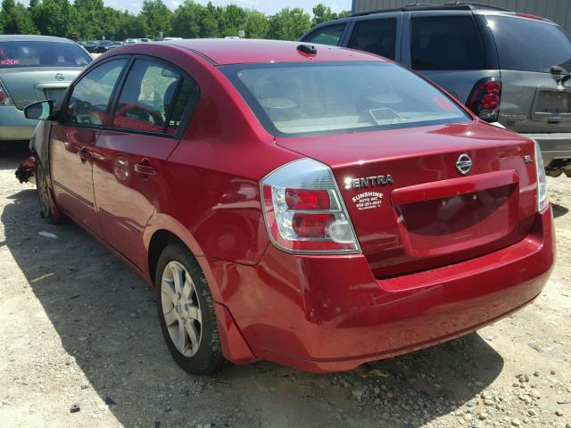 3N1AB61E09L683008 - 2009 NISSAN SENTRA 2.0 RED photo 3