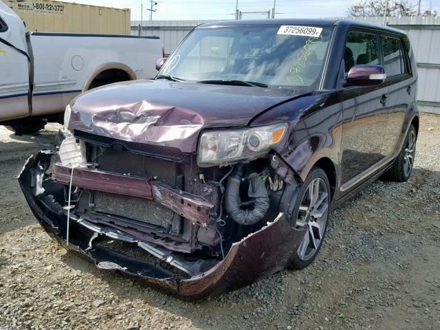 JTLZE4FE9EJ052784 - 2014 TOYOTA SCION XB 栗色 照片 2