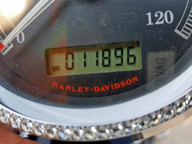 1HD1CT316CC410806 - 2012 HARLEY-DAVIDSON XL1200 C BLACK photo 8