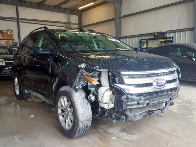 2FMDK3GC5EBB63967 - 2014 FORD EDGE SE BLACK photo 1