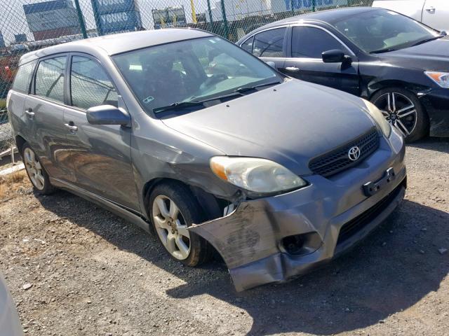 2T1KR32E55C488903 - 2005 TOYOTA MATRIX XR GRAY photo 1
