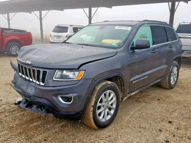 1C4RJEAG3GC369117 - 2016 JEEP GRAND CHER GRAY photo 2