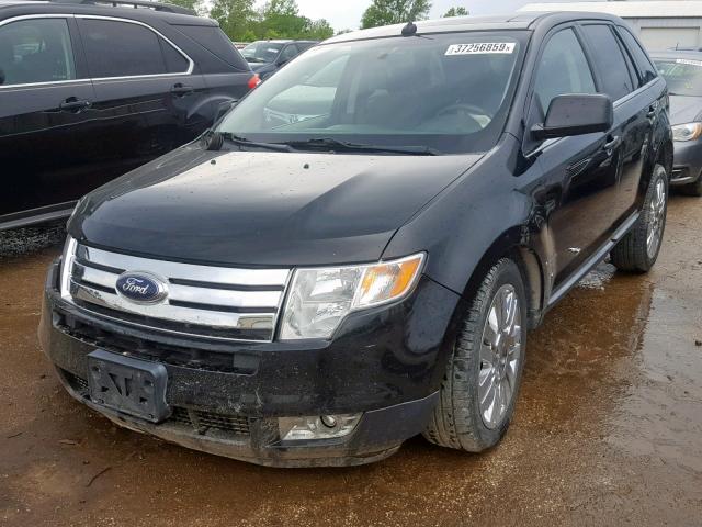 2FMDK49C38BA33645 - 2008 FORD EDGE LIMIT BLACK photo 2