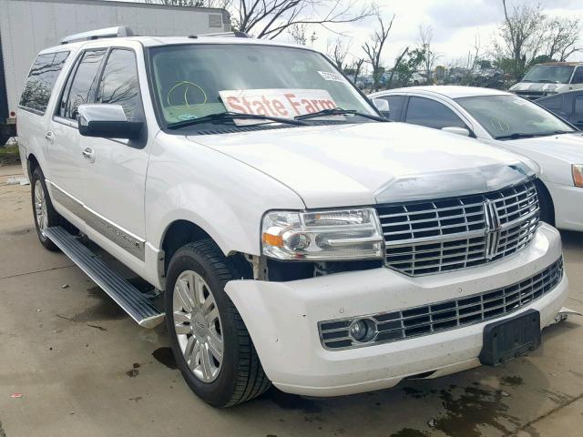 5LMJJ3H52EEL03531 - 2014 LINCOLN NAVIGATOR WHITE photo 1