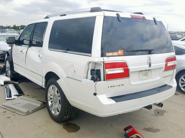 5LMJJ3H52EEL03531 - 2014 LINCOLN NAVIGATOR WHITE photo 3