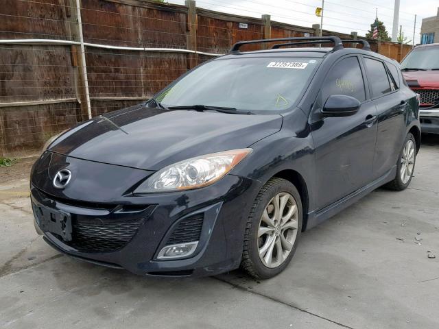 JM1BL1M5XB1369294 - 2011 MAZDA 3 S BLACK photo 2