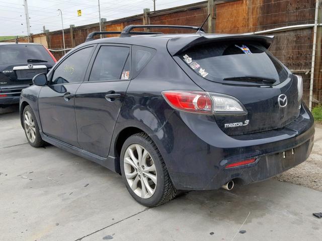 JM1BL1M5XB1369294 - 2011 MAZDA 3 S BLACK photo 3