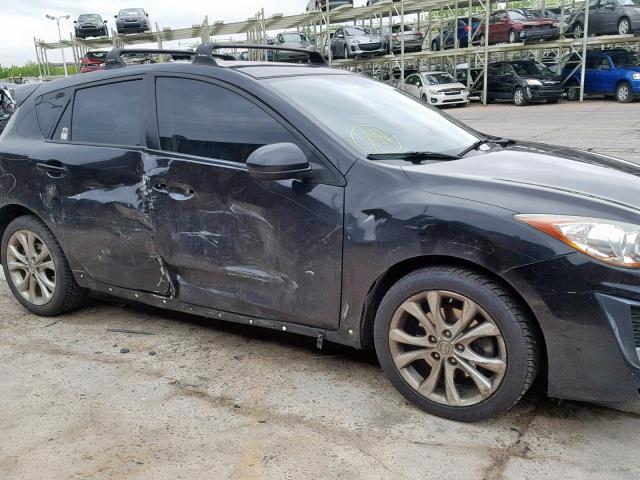 JM1BL1M5XB1369294 - 2011 MAZDA 3 S BLACK photo 9