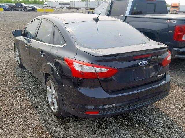 1FAHP3J21CL336586 - 2012 FORD FOCUS TITA BLACK photo 3