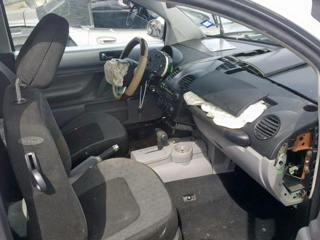 3VWCB21C12M406975 - 2002 VOLKSWAGEN NEW BEETLE ნაცრისფერი ფოტო 5