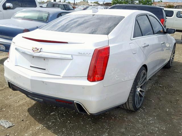 1G6AR5SX4H0128791 - 2017 CADILLAC CTS LUXURY WHITE photo 4