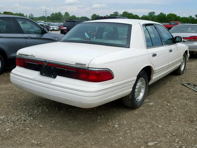 2MELM75W8VX721388 - 1997 MERCURY GRAND MARQ WHITE photo 4