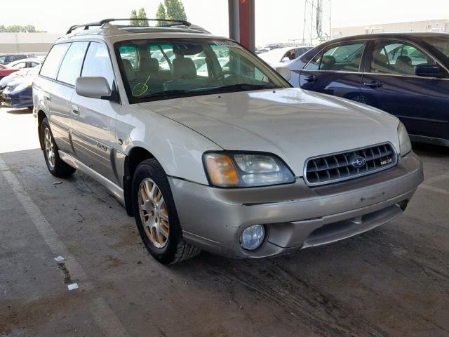 4S3BH806737639556 - 2003 SUBARU LEGACY OUT WHITE photo 1