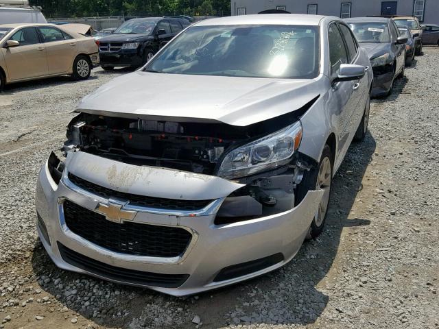 1G11C5SL7FF309737 - 2015 CHEVROLET MALIBU 1LT 银色 照片 2