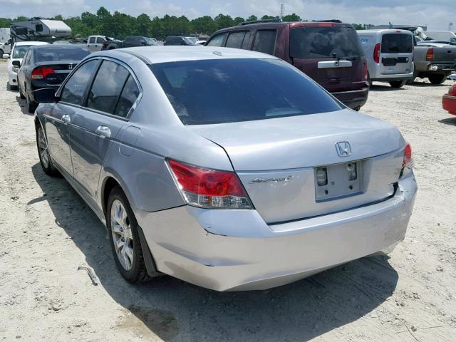 1HGCP26848A005730 - 2008 HONDA ACCORD EXL SILVER photo 3