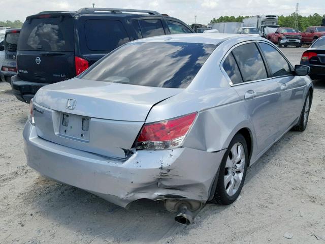 1HGCP26848A005730 - 2008 HONDA ACCORD EXL SILVER photo 4