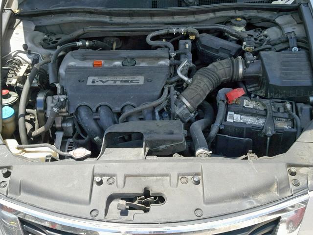 1HGCP26848A005730 - 2008 HONDA ACCORD EXL SILVER photo 7