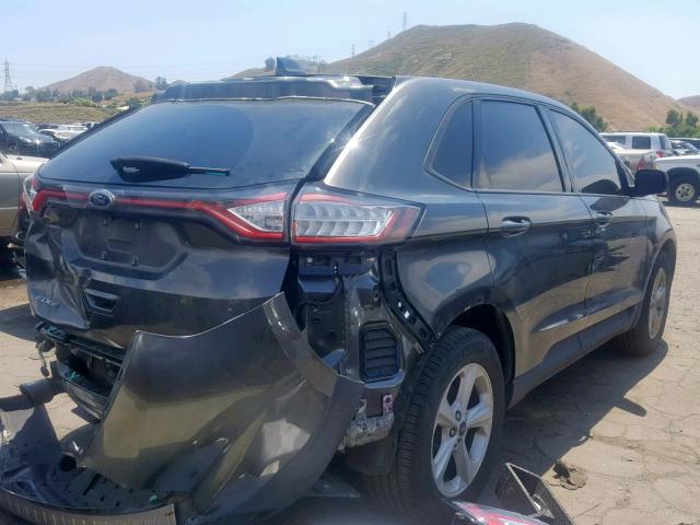 2FMPK3G9XGBC66886 - 2016 FORD EDGE SE BLACK photo 4