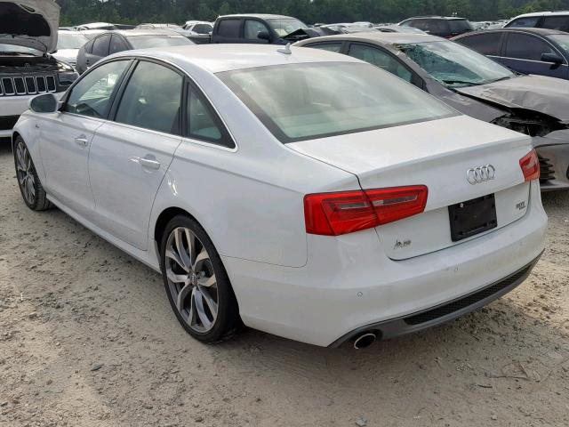 WAUFGAFC9FN007048 - 2015 AUDI A6 PREMIUM WHITE photo 3