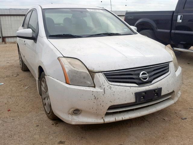 3N1AB6AP8CL682360 - 2012 NISSAN SENTRA 2.0 WHITE photo 1